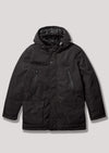 Henner Black Quilted Parka Jacket